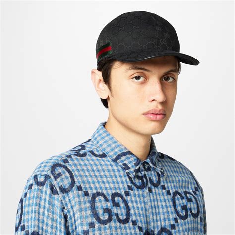 gucci flat cap black|black gucci cap men.